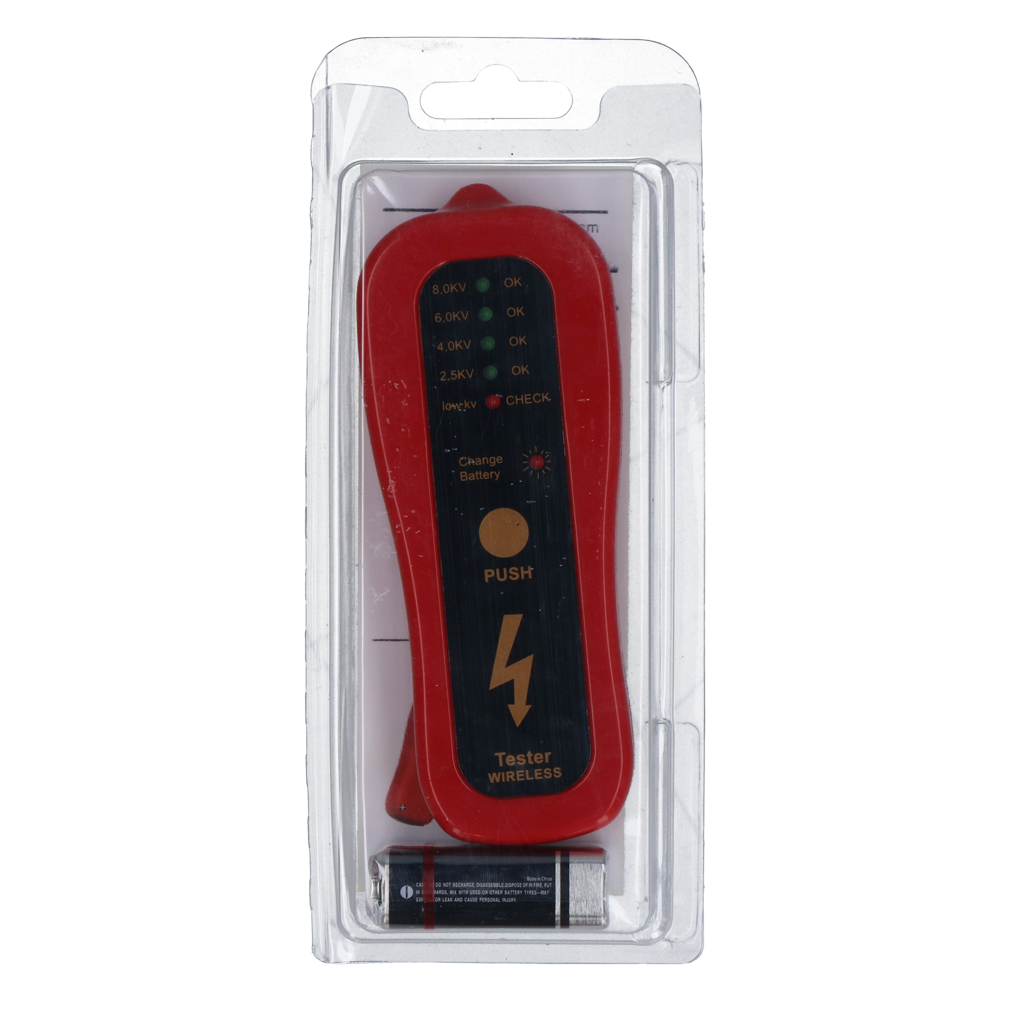 Fence tester with LED display