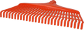 Rake for leaves, garden and lawn 40cm
