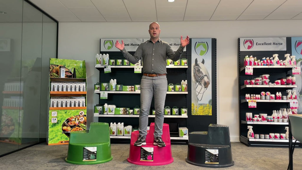 Excellent Horse Mounting Block 3 Steps Pink