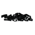 Excellent Horse Rubber Bands Silicone Black