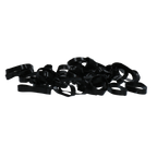 Excellent Horse Rubber Bands Silicone Black