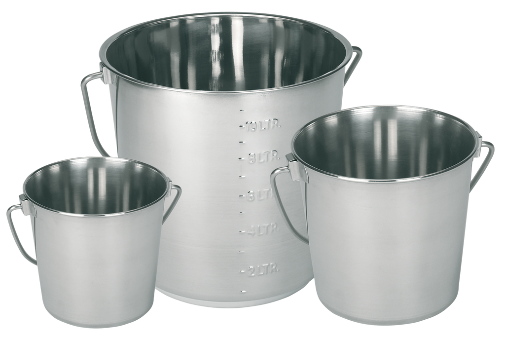 Stainless Steel bucket 5.7 l