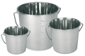 Stainless Steel bucket 5.7 l