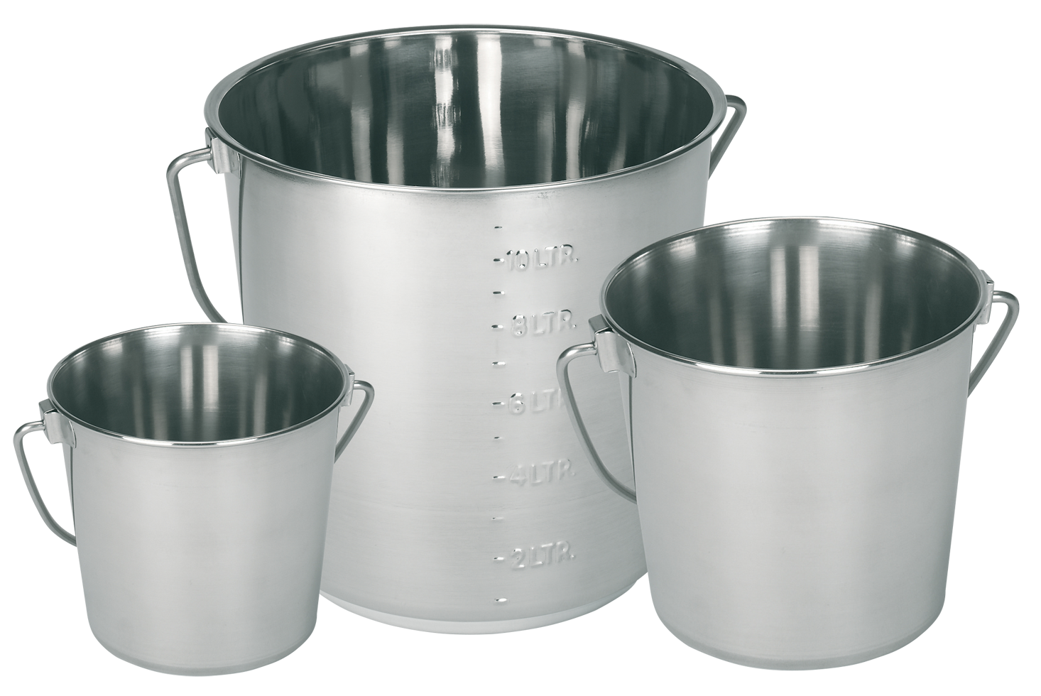 Stainless Steel bucket 8.5 l