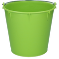 Bucket 7 l with handle Lime green