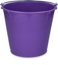Bucket 7 l with handle Purple