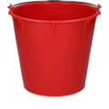 Bucket 7 l with handle Red