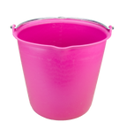 Bucket 15 l with pouring spout Pink