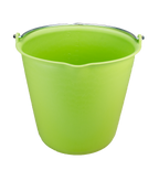 Bucket 15 l with pouring spout Green