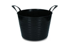 Bucket V-Trug Flexi Blue 14 l Black