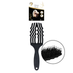Excellent Horse Wave Brush Black Black
