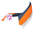 Fun Sweat Scraper Orange / Black