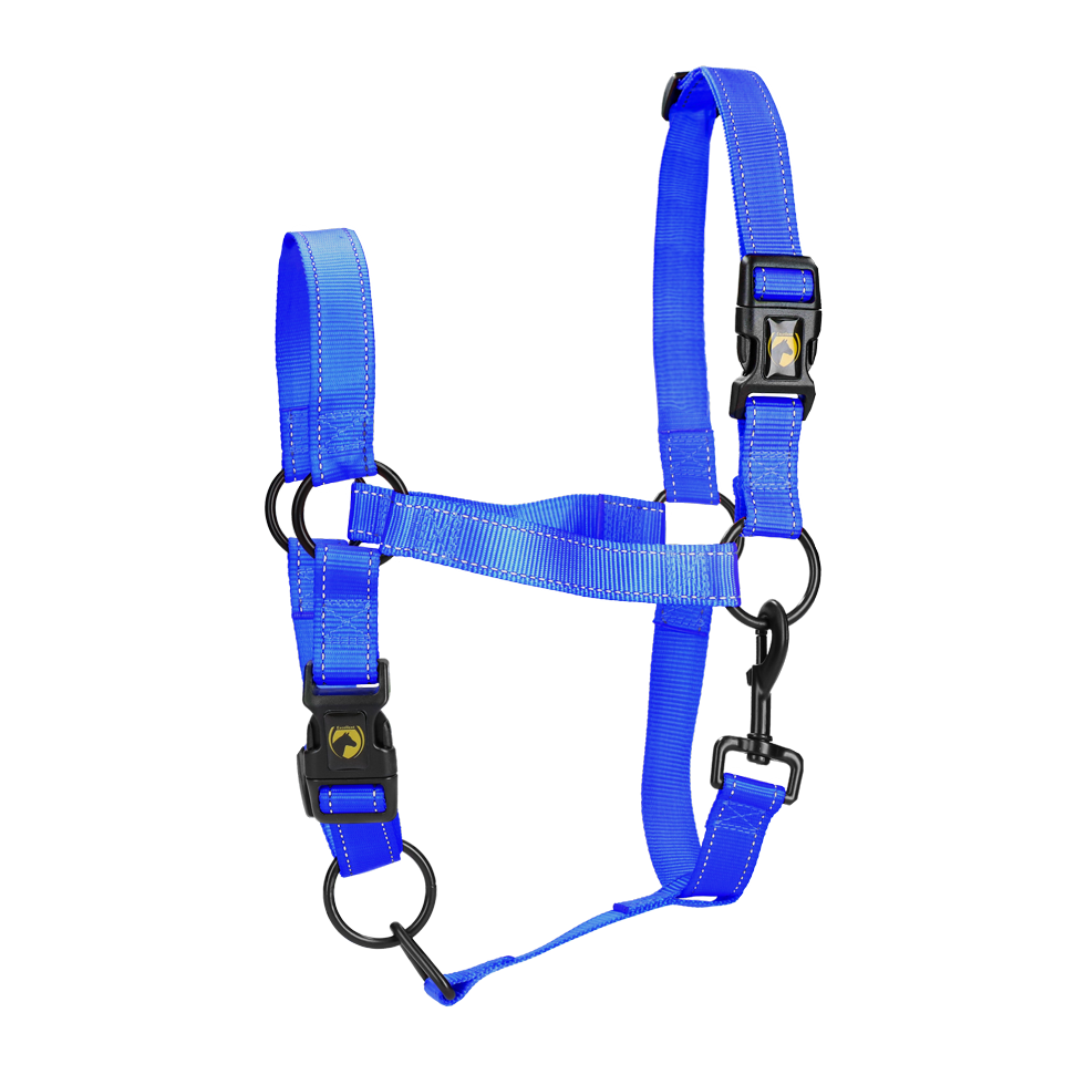 Excellent Premium Halter Blue L