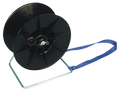 Reel for tape and wire with carrying strap Complete