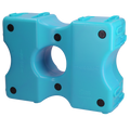 Vplast Cavaletti Obstacle Blocks 2 st Blue
