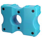 Vplast Cavaletti Obstacle Blocks 2 st Blue