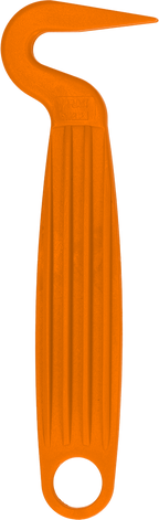 Hoof Pick Plastic Orange