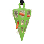 Hay Slow Feeder Fun & Flex Carrot Green