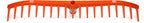 Hay and lawn rake 60cm, 19 teeth