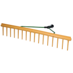 Hay rake with smoothing edge 64 cm, 16 teeth