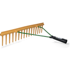 Hay rake with smoothing edge 64 cm, 16 teeth
