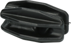 Strain insulator black