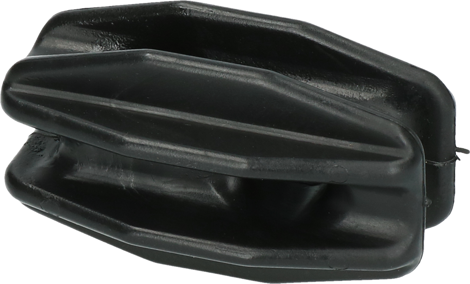 Strain insulator black