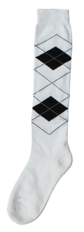 Riding sock RE b.white/black 43-46