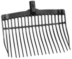 Shaving fork without handle Black