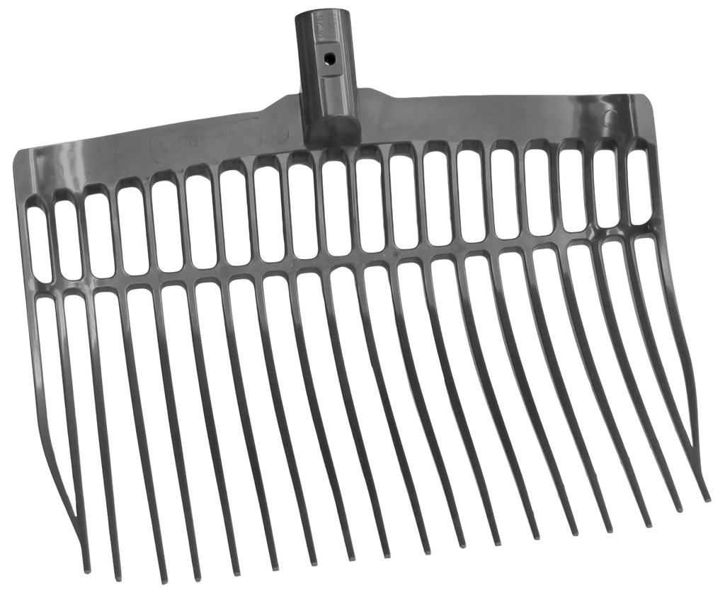 Shaving fork without handle Grey