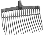 Shaving fork without handle Grey