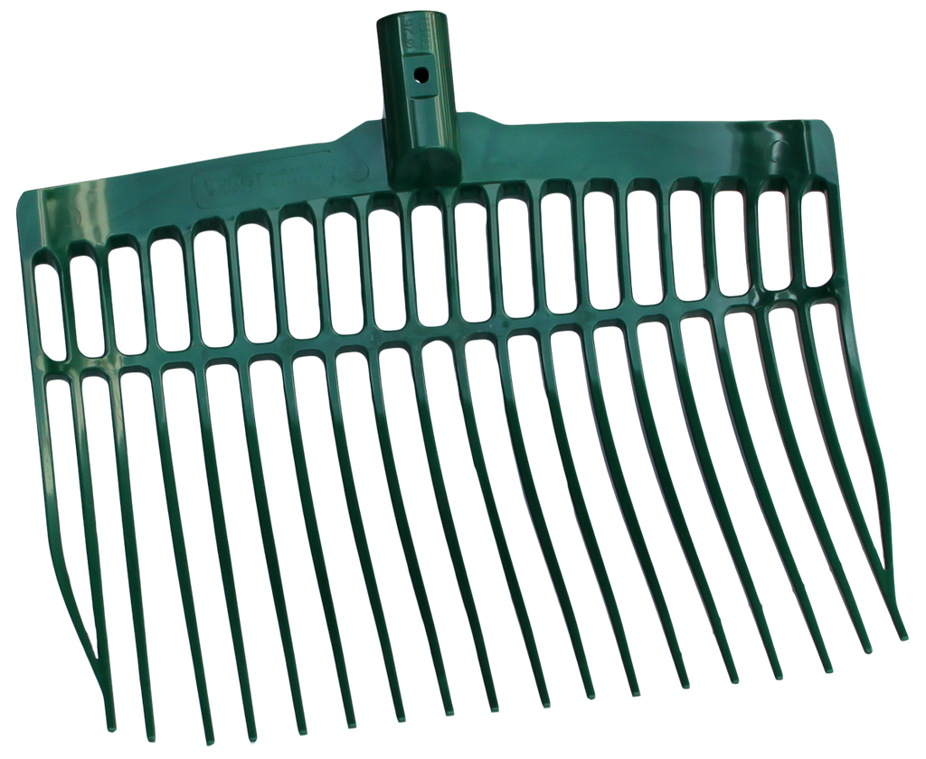 Shaving fork without handle Green