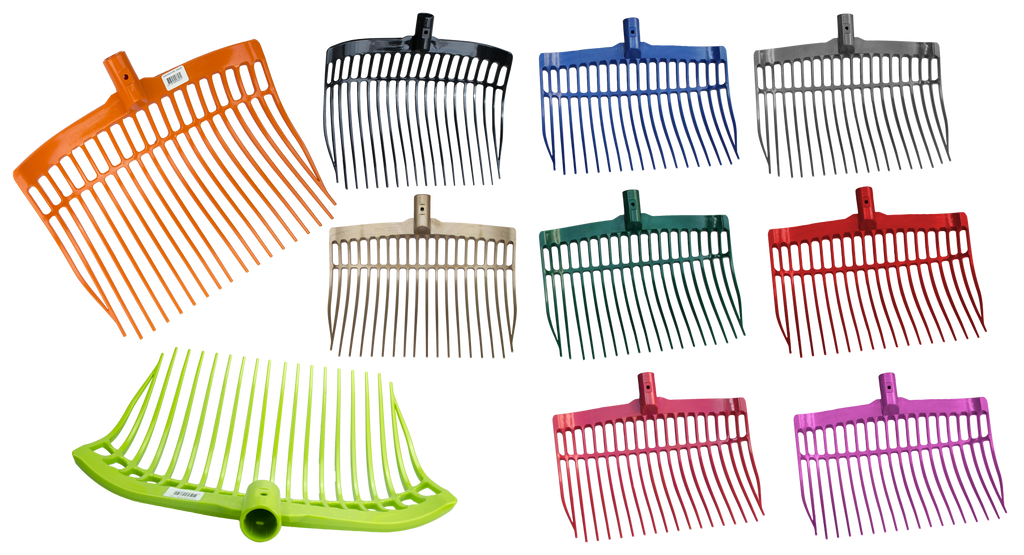 Shaving fork without handle Green