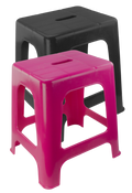 Mounting step and sit Pink