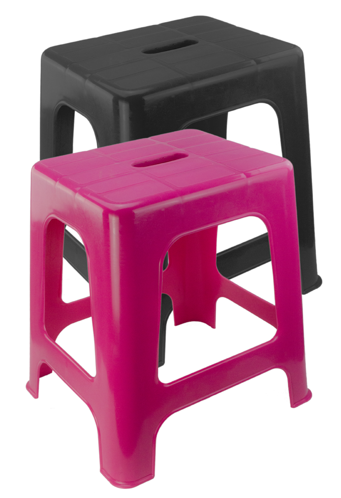 Mounting step and sit Pink