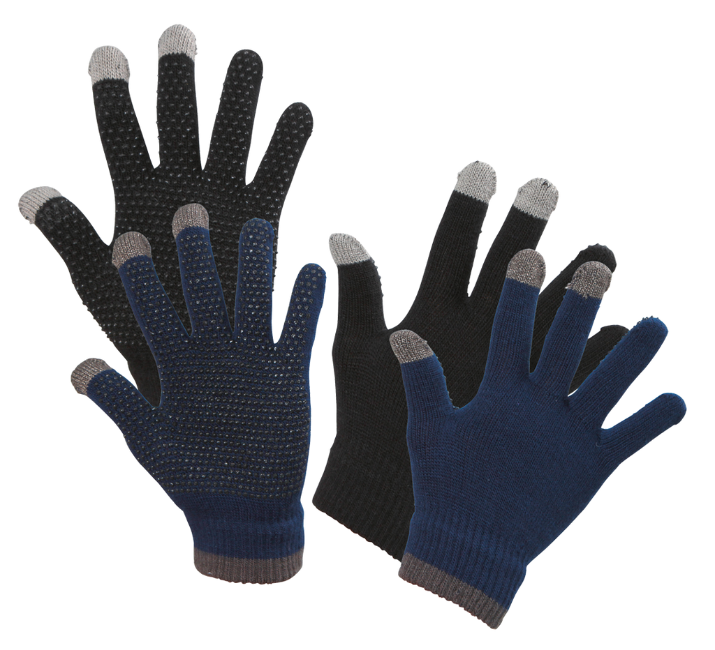 Riding glove Magic Touch Black 1size4all