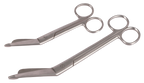 Stainless steel bandage scissors 145 mm (non serrated edge) 145 mm
