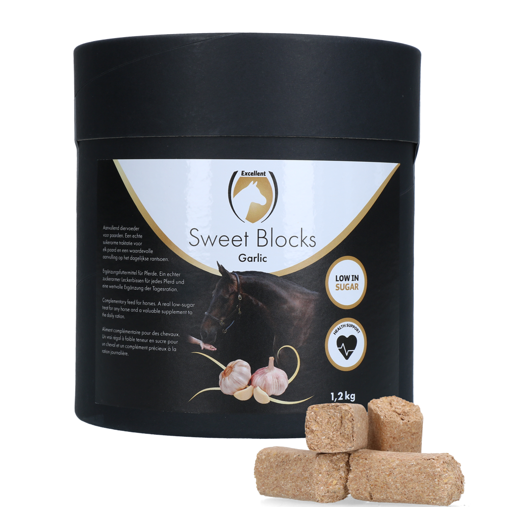 Excellent Horse Sweet Blocks Garlic 1,2 kg