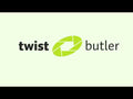 Twist butler 125 cm 3 pieces with 1 Crank