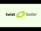 Twist butler 125 cm 3 pieces separate