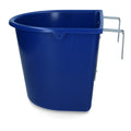 Feed trough 15 l with hooks Dark blue