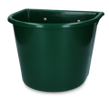 Feed trough 15 l with hooks Green
