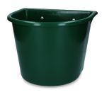 Feed trough 15 l with hooks Green