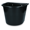 Feed trough 15 l with hooks Black