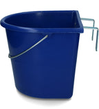 vPlast Manger Portable /w Hooks & Handle 15 l Dark blue