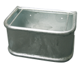 Feed Trough Horse galvanized steel 45x34x24cm RH