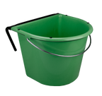 Feed trough 15 l with hook and handle Dark Green