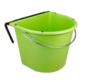 Feed trough 15 l with hook and handle Green