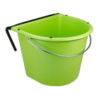 Feed trough 15 l with hook and handle Green