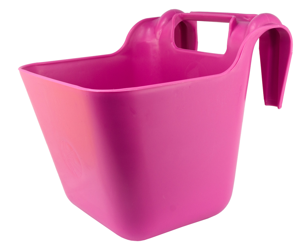 OK Plast Feed Trough with plastic hooks 14 l Pink